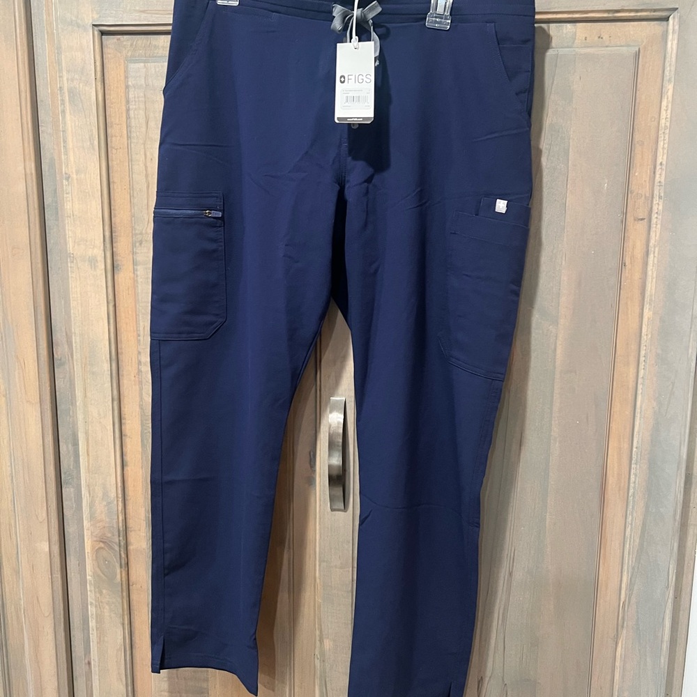 Figs Men's Deep Blue Cargo Pants